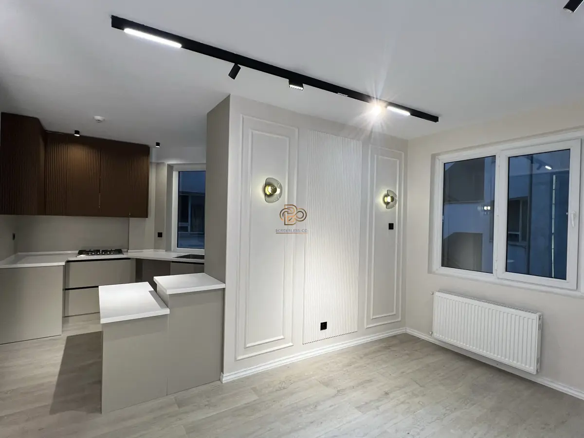 کابینت روکش چوب طبیعی