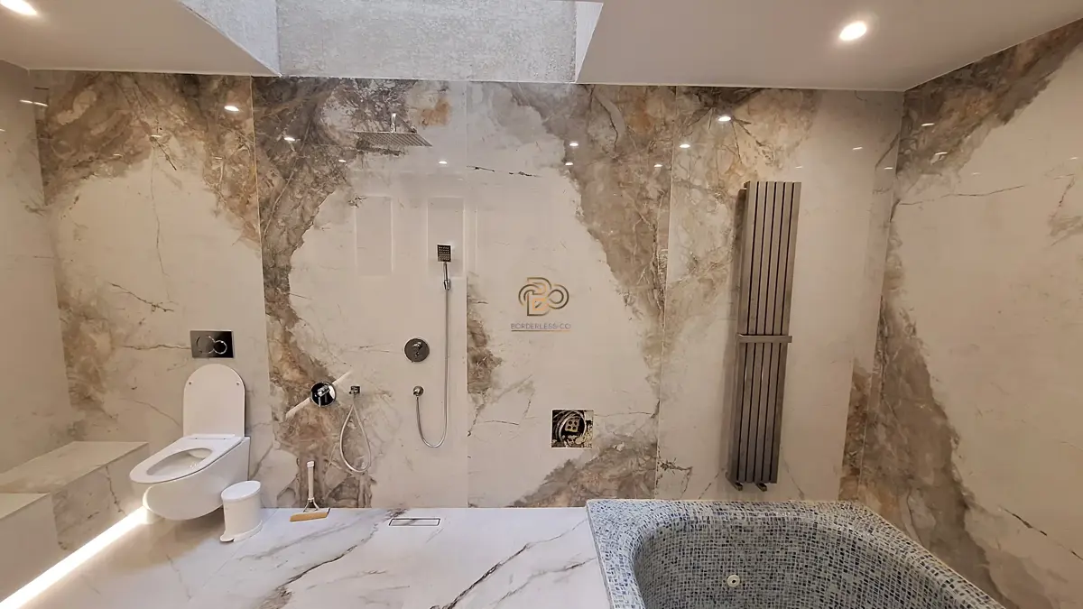 حمام با وان و جکوزی