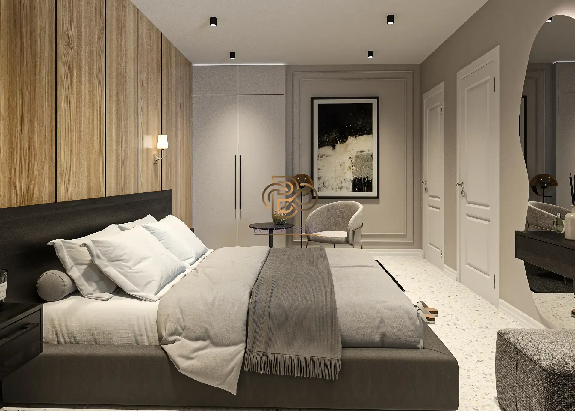 اتاق خواب مستر (والدین) لوکس