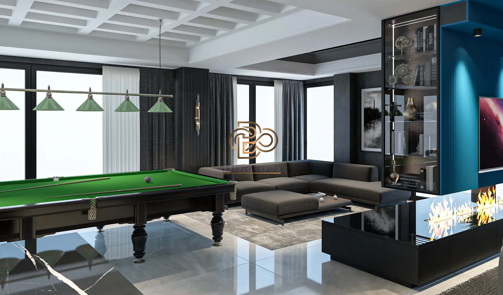 طراحی پذیرایی کلاسیک و سلطنتی