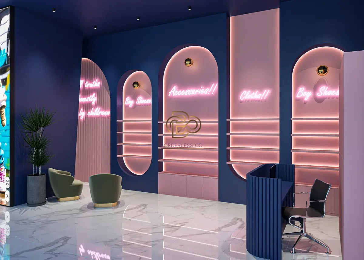 طراحی ویترین مغازه